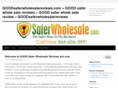 goodsaferwholesalereviews.com