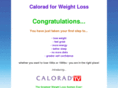 loseweightwithcalorad.com