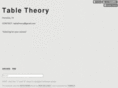 tabletheory.com