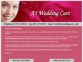 a1weddingcars.com