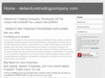 debenturetradingcompany.com