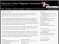wicancerregistrarsassoc.com