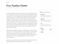 freenumberfinder.com