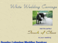 whiteweddingcarriage.com