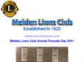 maldenlionsclub.org