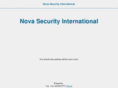 novasecurityintl.com