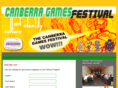 canberragamesfestival.com