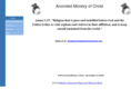 anointedministryofchrist.com
