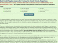 badcreditpaydayloansnofaxing.com