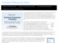 exampleofresearchpaper.net