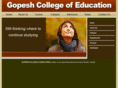 gopeshcollege.org