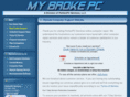 mybrokepc.com