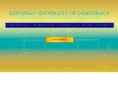europeanuniversityofdemocracy.com