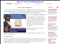 howtogetateachingjob.com