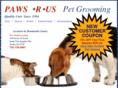 pawsrusgroomers.com