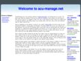 acu-manage.net