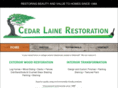 cedarlainerestoration.com