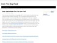 cornfreedogfood.com