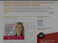 personalstatementformedicalschool.com