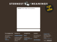 sternestmeanings.com