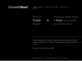 simpleandstout.com