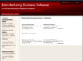 manufacturingbusinesssoftware.net