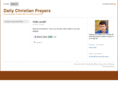 daily-christian-prayers.com