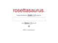 rosettasaurus.com