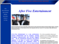 afterfiveentertainment.com