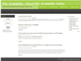 dslserviceavailability.com