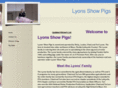 lyonsshowpigs.com