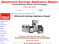 altamontespringsappliancerepair.com