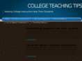 collegeteachingtips.com