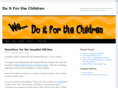 doitforthechildren.org