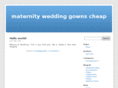 maternityweddinggownscheap.com