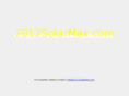 2012solarmax.com