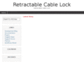 retractablecablelock.com