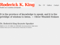 roderickking.com