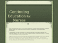 continuingeducationnurses.com