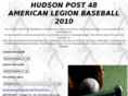 hudsonpost48baseball.com