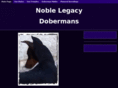 noblelegacydobermans.com