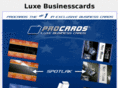 luxebusinesscards.com