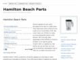 hamiltonbeachparts.net