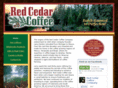 redcedarcoffee.com