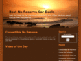 carsnoreserve.com
