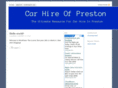 carhirepreston.com