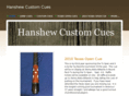 hanshewcustomcues.com