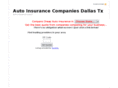 autoinsurancecompaniesdallastx.net