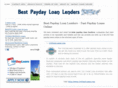 bestpaydayloanlenders.com