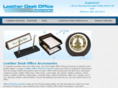 leatherdeskofficeaccessories.com